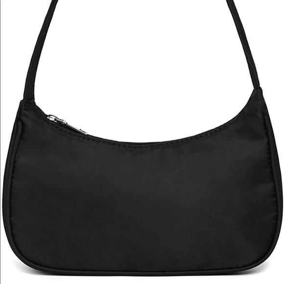 Black Nylon Handbag - Picture 3 of 9